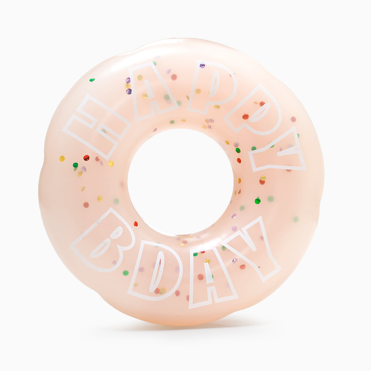 Yappy Birthday –  Birthday Donut – TPR Rubber Dog Toy