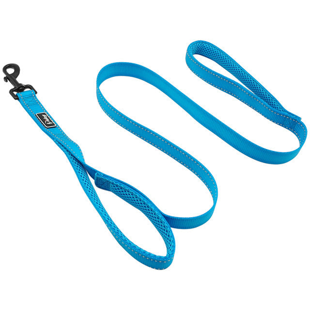 2 Handles Nylon Padded Double Handle Leash