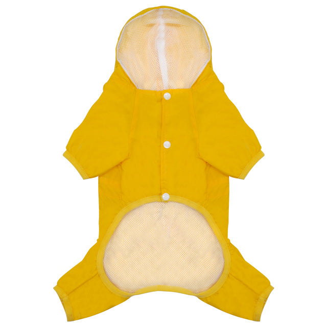 Camouflage Dog Raincoat Clothes